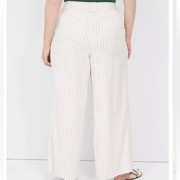 Lane Bryant NWT Size 16 Pleated Wide Leg Pant - Picture 3 of 3